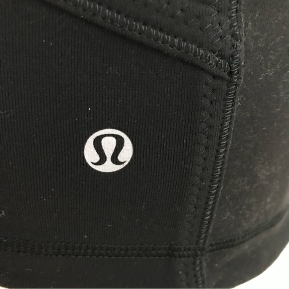 Lululemon forme jacket *cuffins pow stripe split pea /black Size 4 - Picture 3 of 9